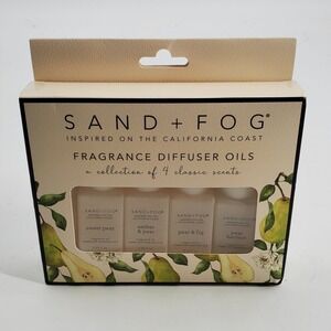 Sand And Fog Pear Fragrance Oils 4pk 0.33oz each  Fragrance Oils Set